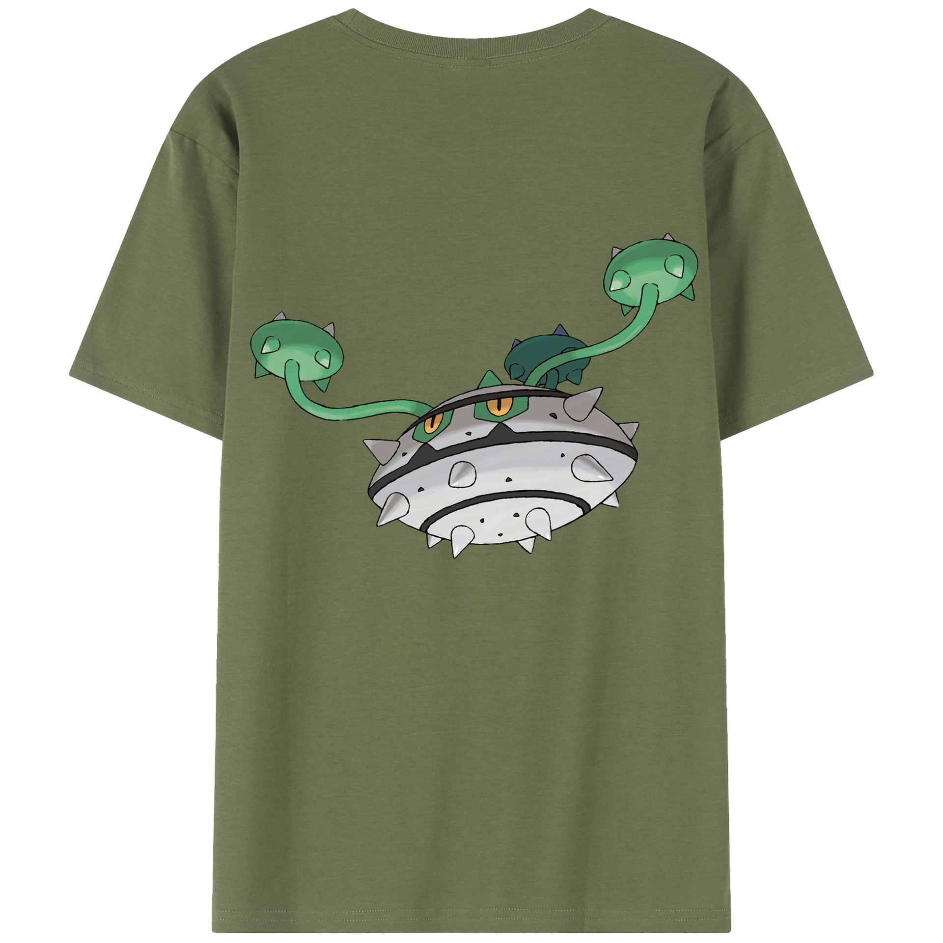（画像用） ポケットモンスター Pokémon 綿100％半袖Tシャツ（背面プリント）